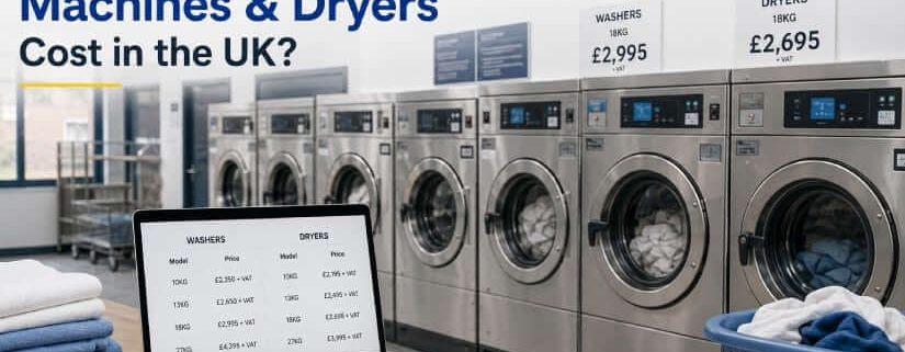 How Much Do Commercial Washing Machines & Dryers Cost in the UK