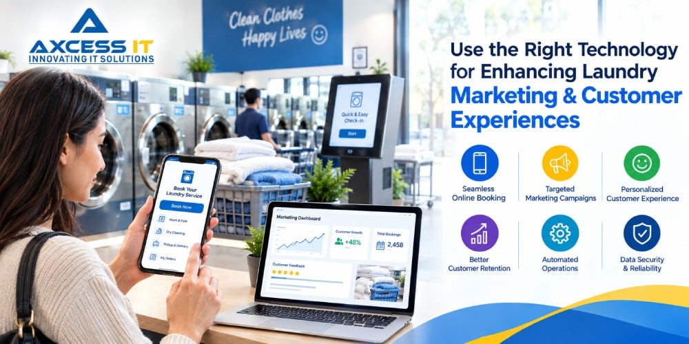 Use the right technology for enhancing laundry marketing & customer experiences